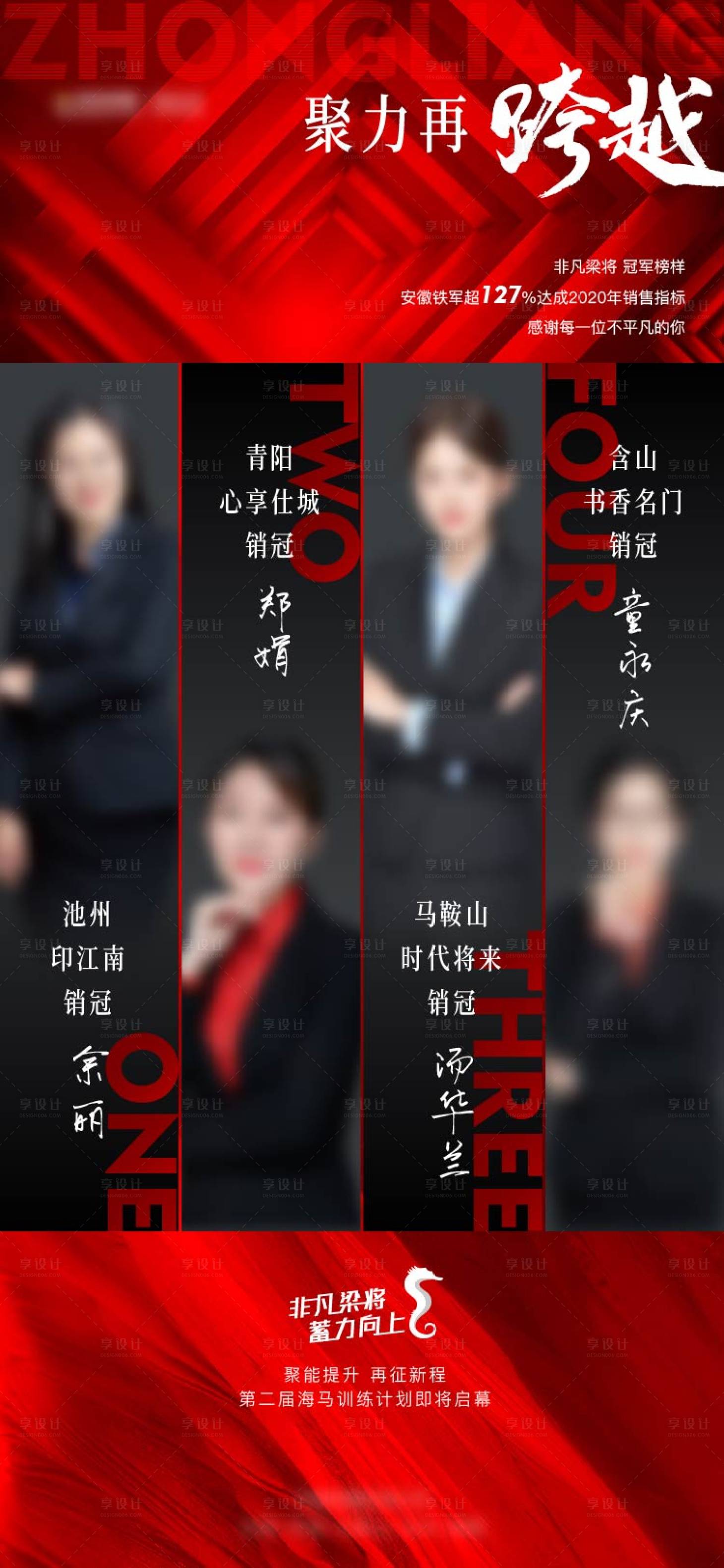 源文件下载【享设计】搜索编号：92280006920442456【房地产人物销冠海报】