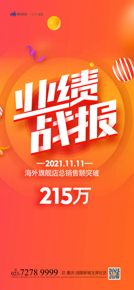 源文件下载【享设计】搜索编号：91790007071792972【业绩战报海报】