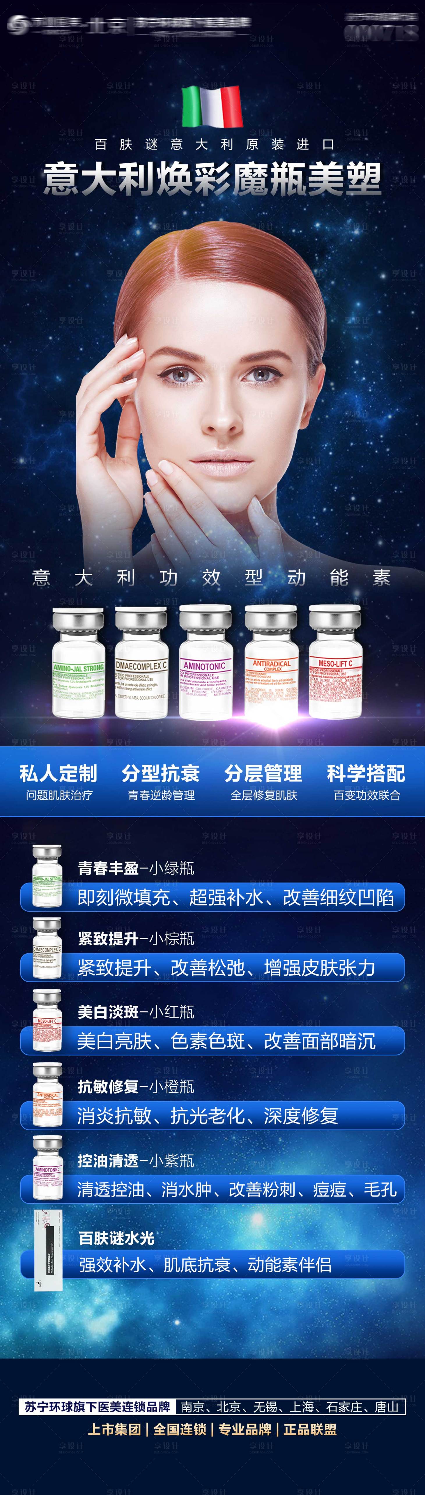 源文件下载【医美百肤谜海报】编号：57170007109318865
