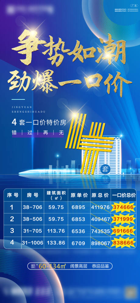 源文件下載【享設計】搜索編號：48500007417499504【一口價特價房海報 】