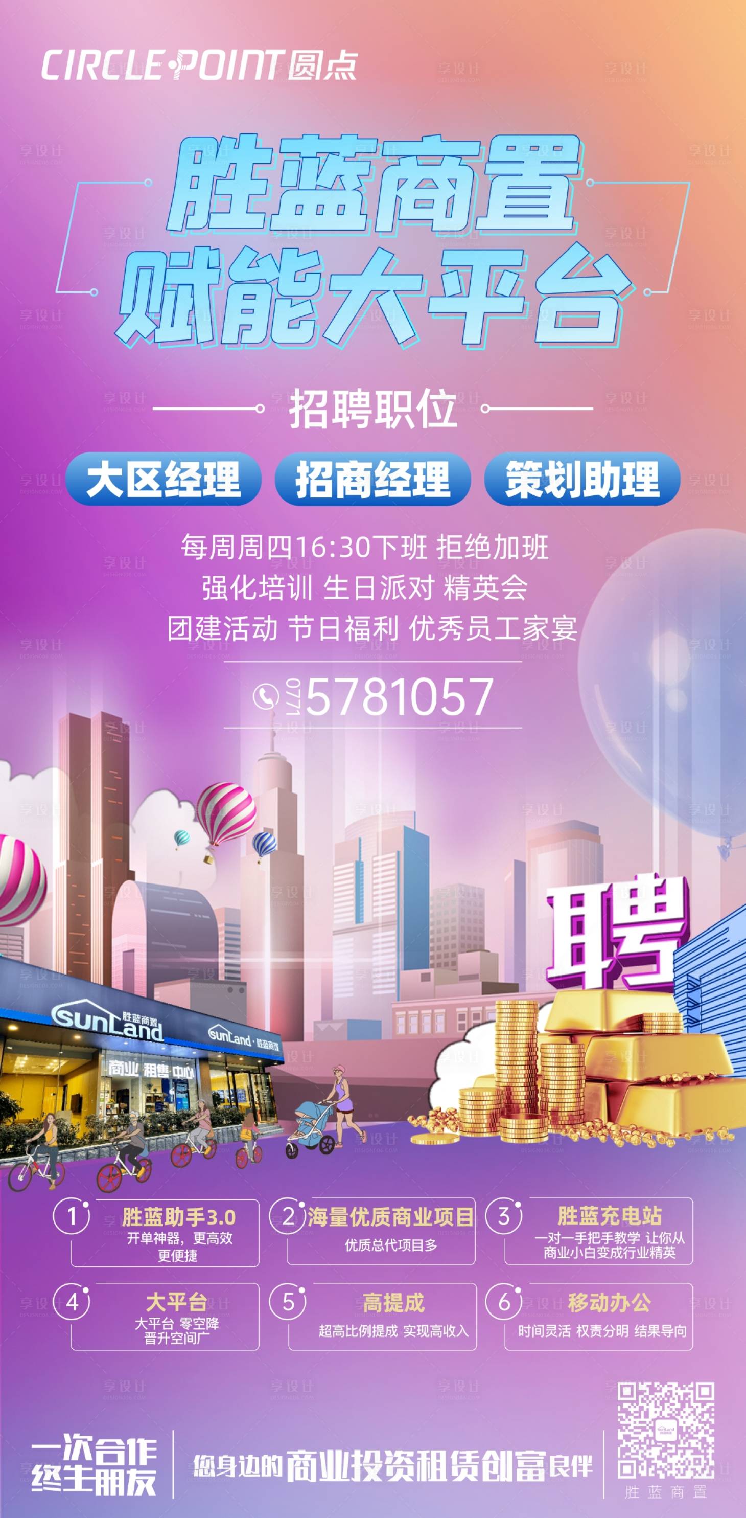 源文件下载【享设计】搜索编号：62180007369479336【商业商铺招商招聘海报】