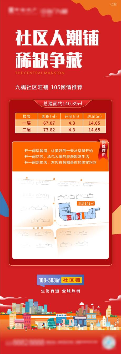 源文件下載【享設計】搜索編號：89940007244502343【商鋪商業海報】