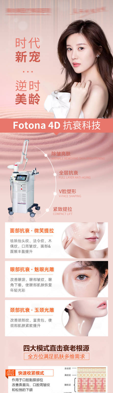 源文件下载【医美长图海报 Fotona 4 抗衰】编号：12960007285037521