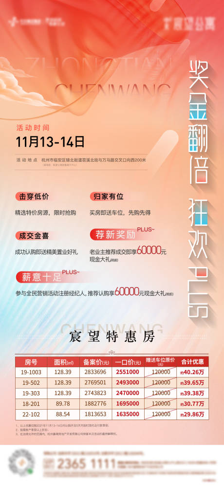 源文件下载【地产特价房海报】编号：20211124095840783