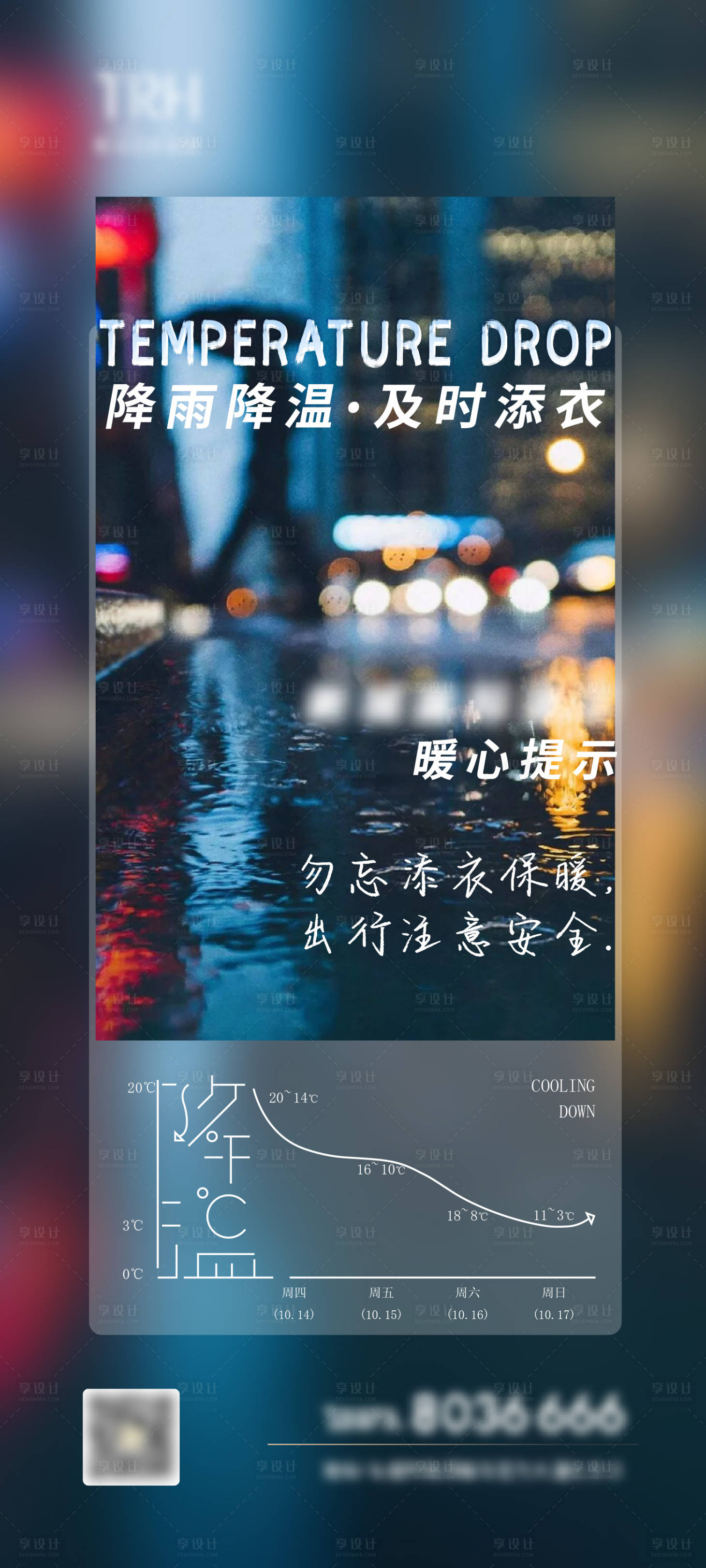 源文件下載【享設計】搜索編號：22890007138725650【降溫提醒 】