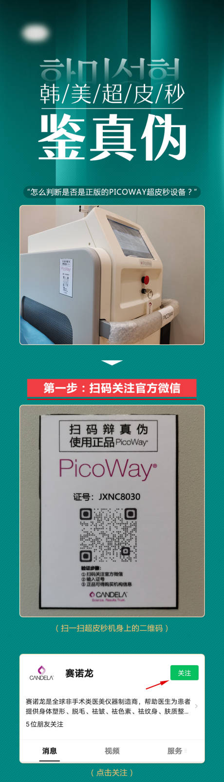 源文件下载【医美超皮秒仪器真伪鉴定流程详情图】编号：65750007243679295