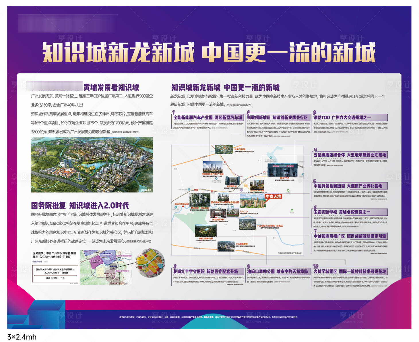 源文件下载【享设计】搜索编号：70170007198889495【地产区域区位展板 】