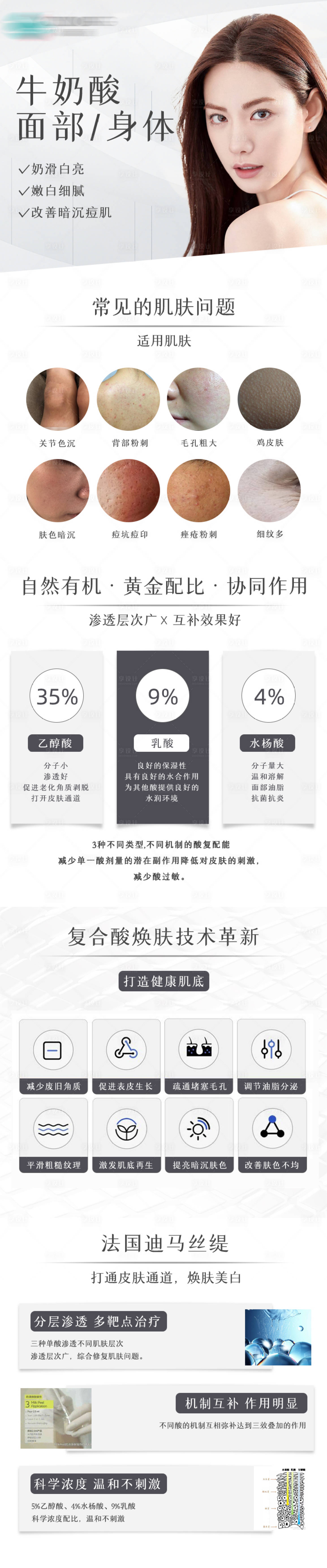 源文件下载【医美牛奶酸详情海报】编号：80970007144782151