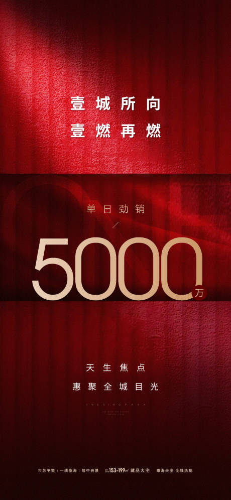 源文件下载【地产热销红色海报】编号：91390007345817264