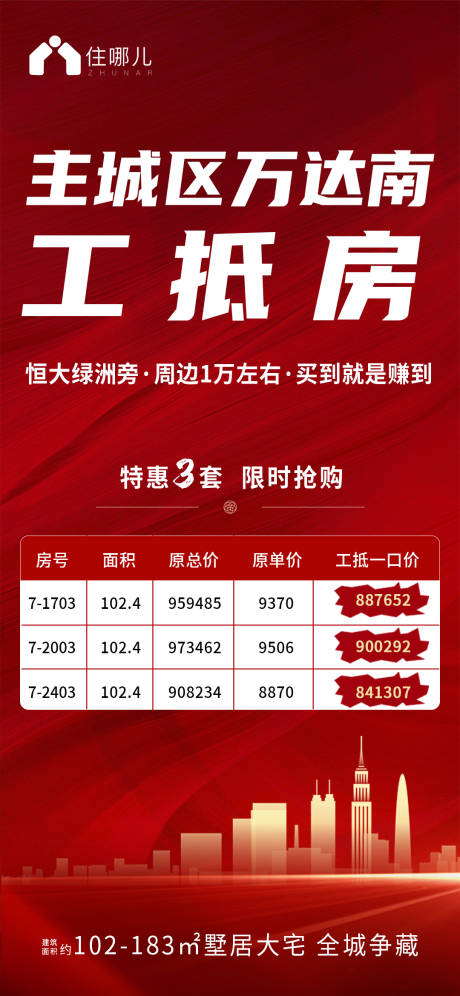 源文件下载【特价房海报】编号：10040007251883073