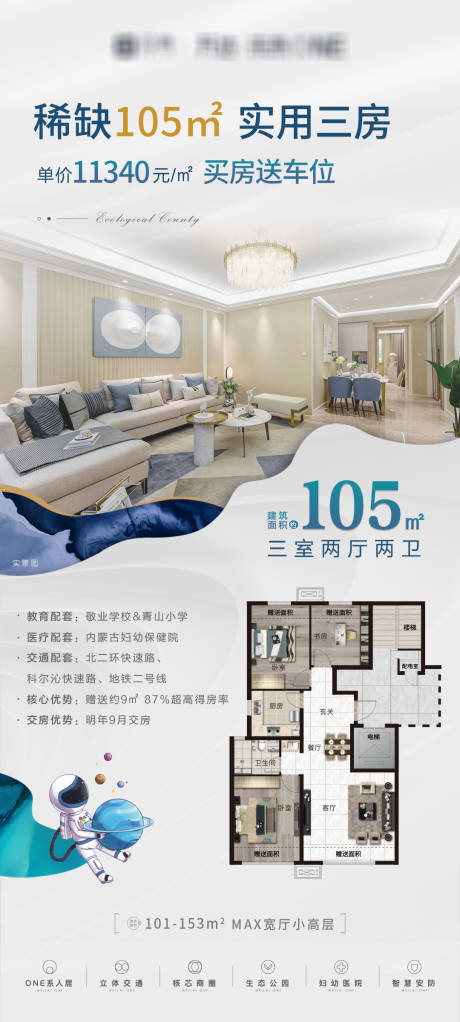 源文件下载【地产户型价值点海报】编号：81000007290439900