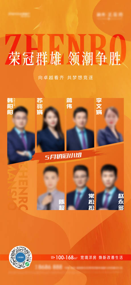 源文件下载【享设计】搜索编号：78750006920358532【房地产人物销冠海报】