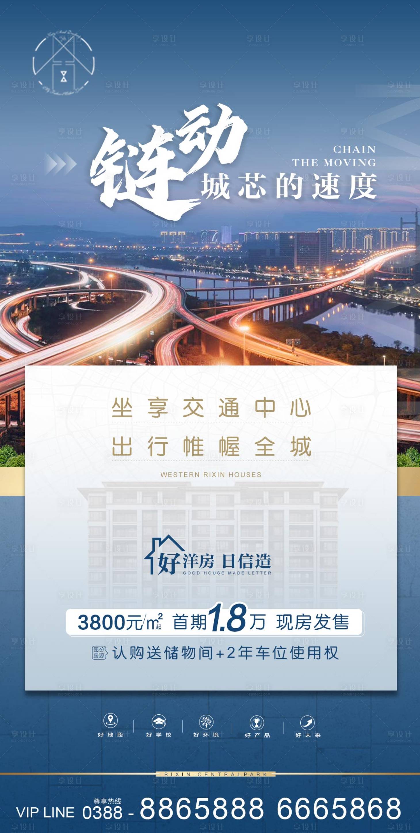 源文件下载【享设计】搜索编号：13340007384786469【地产海报】