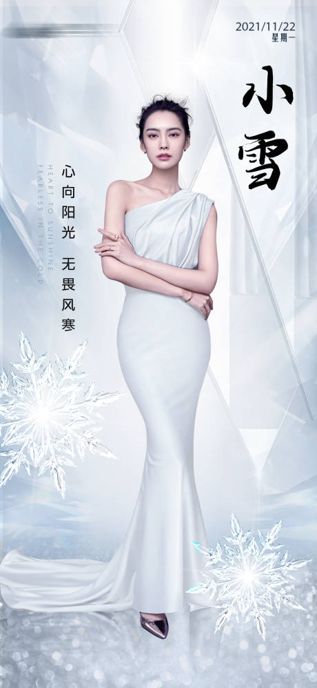 源文件下载【医美小雪海报 】编号：36840007249244364