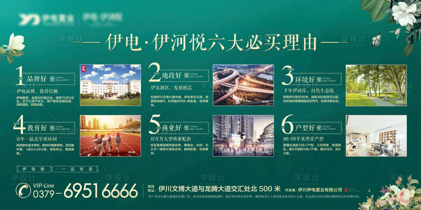 源文件下載【享設計】搜索編號：53250007414983264【地產6大必買理由展板】