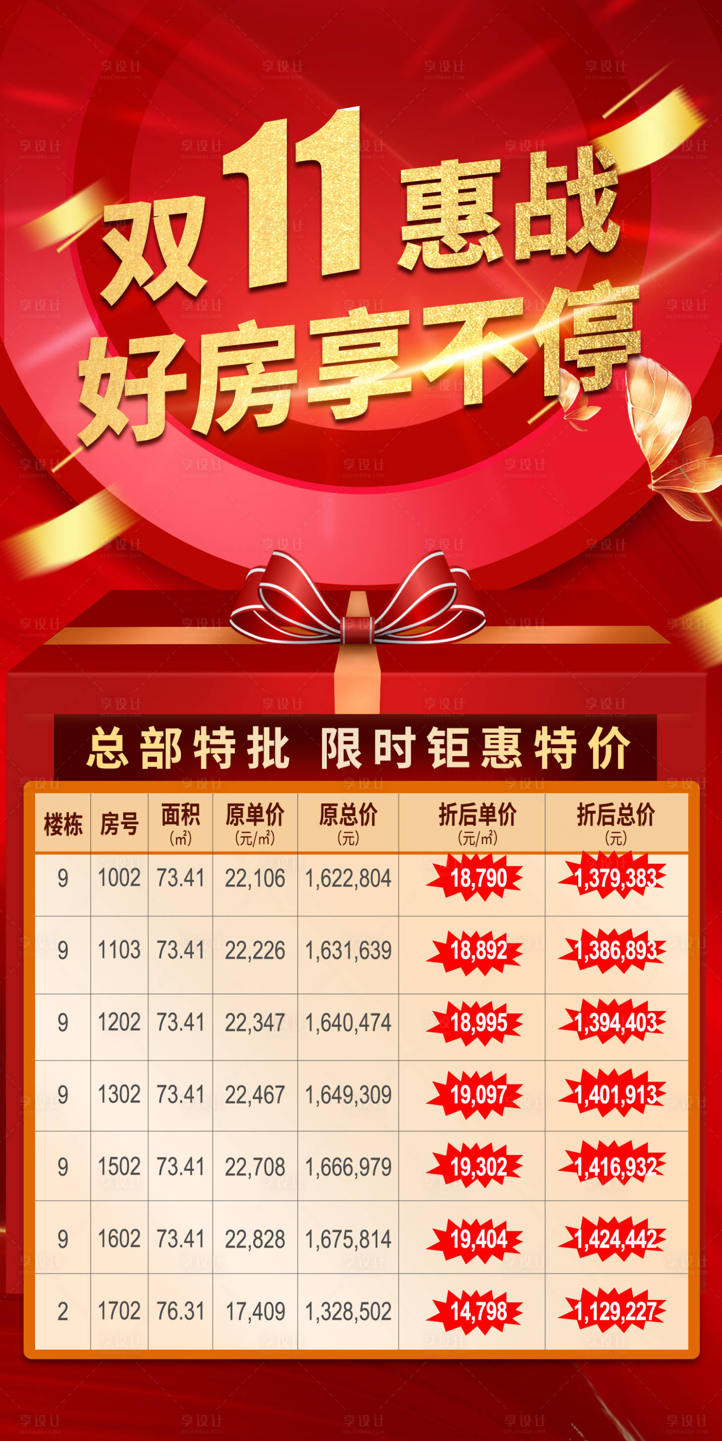 源文件下载【享设计】搜索编号：46710007785743420【地产特价房源】