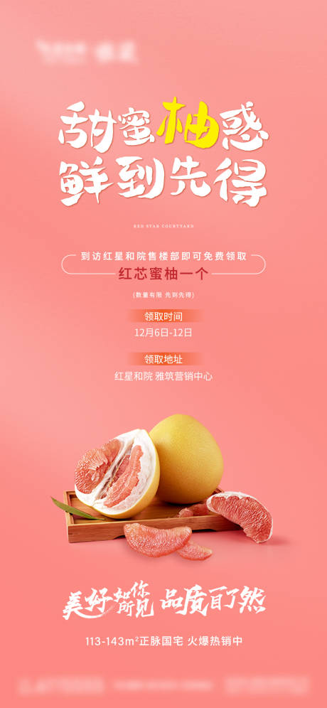 源文件下载【柚子地产海报】编号：20360007599067780