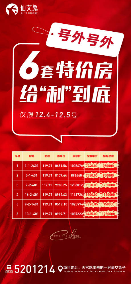 源文件下载【号外特价房 】编号：20211211140633638