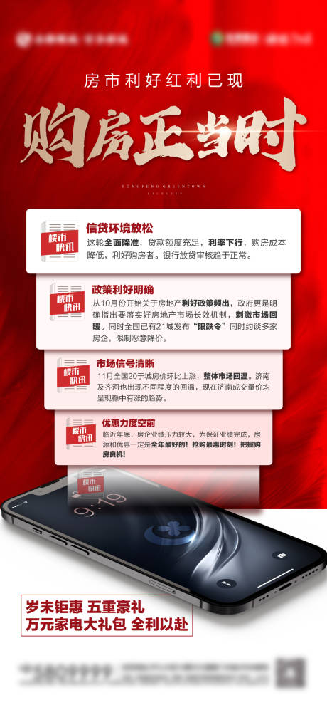 源文件下载【地产政策利好创意微信稿】编号：20211208150415266