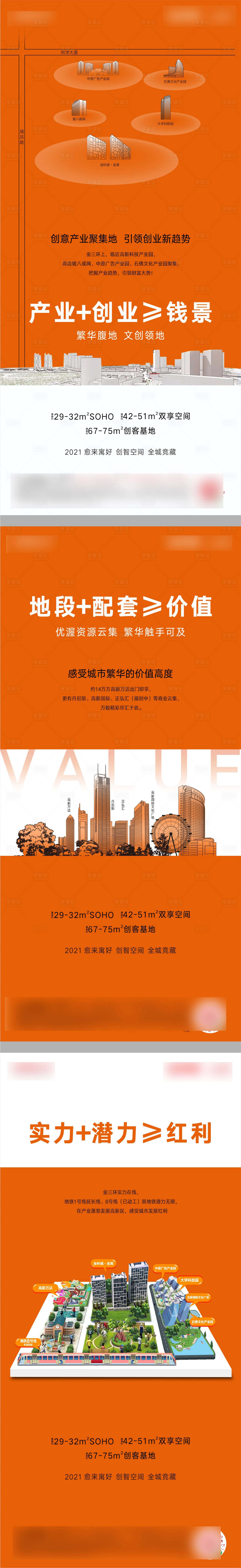 源文件下載【享設計】搜索編號：97530007749494883【公寓投資價值點系列海報】