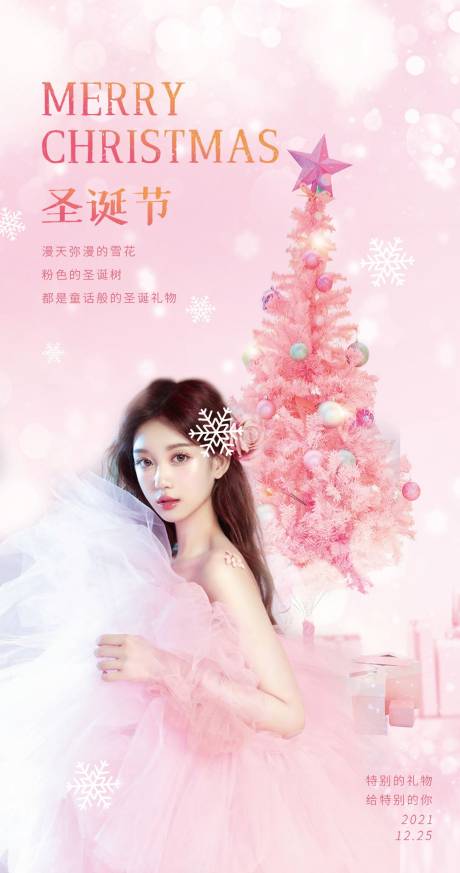 源文件下载【享设计】搜索编号：31530007635949900【圣诞节医美节日海报】