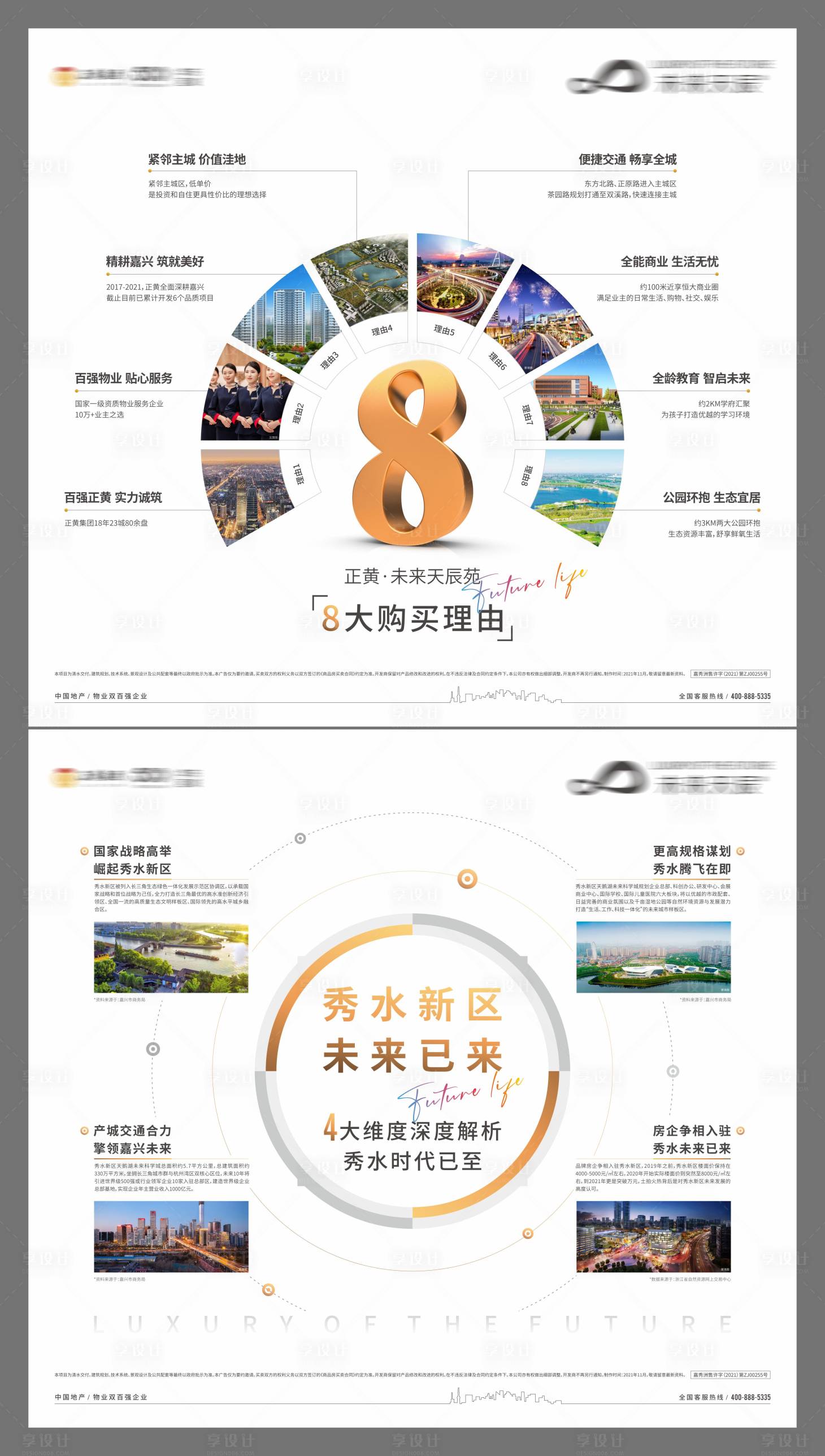源文件下载【地产8大理由广告展板】编号：92410007695341190