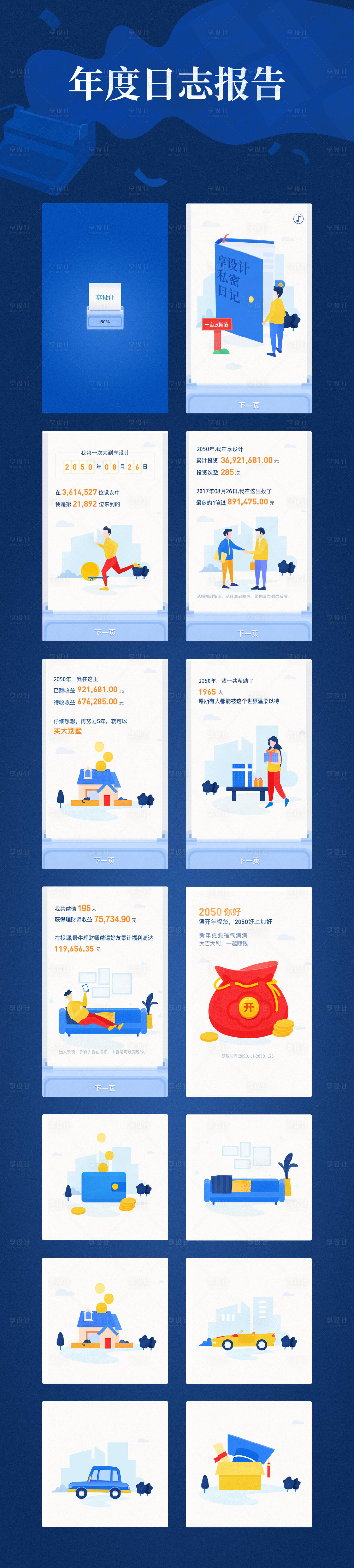源文件下載【享設計】搜索編號：37390007836182370【年度報告】