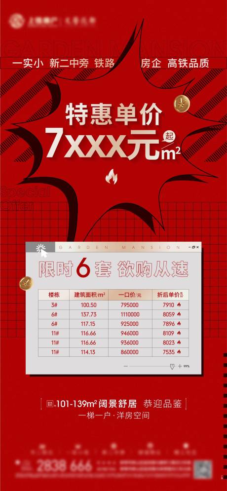 源文件下載【地產特價房微信海報】編號：97020007649197986
