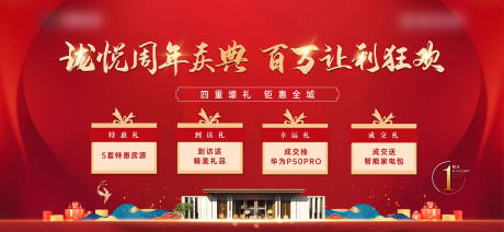 源文件下载【红色特价房开盘主画面】编号：84940007693823575