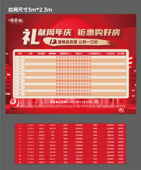 源文件下载【地产销控拉网】编号：71900007631447774