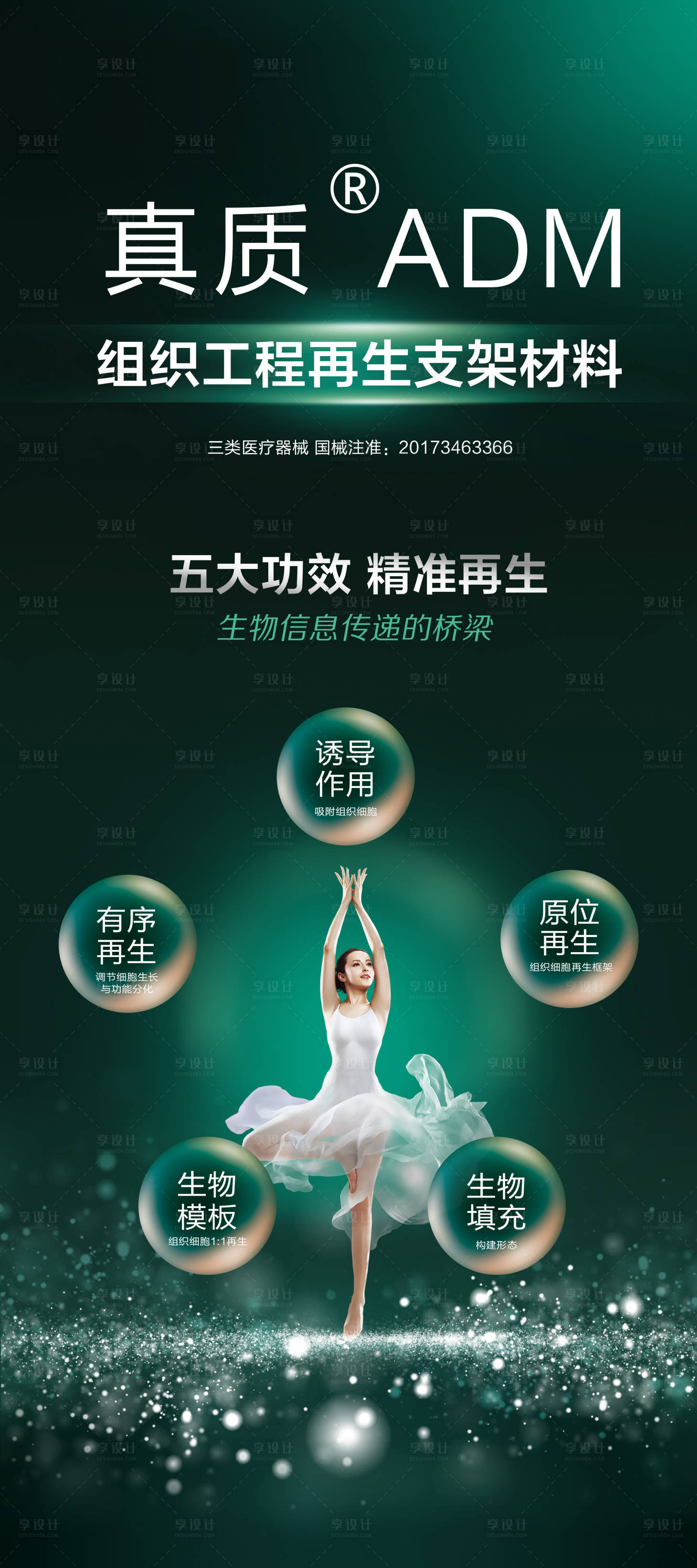 源文件下載【享設計】搜索編號：99120007538725351【醫美廠家真質ADM展架】