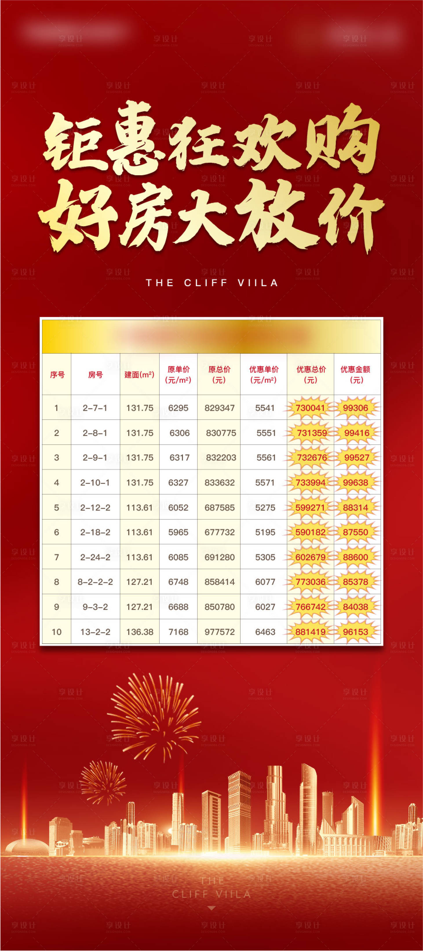 源文件下載【享設(shè)計(jì)】搜索編號(hào)：70510007781194434【地產(chǎn)房源展架】
