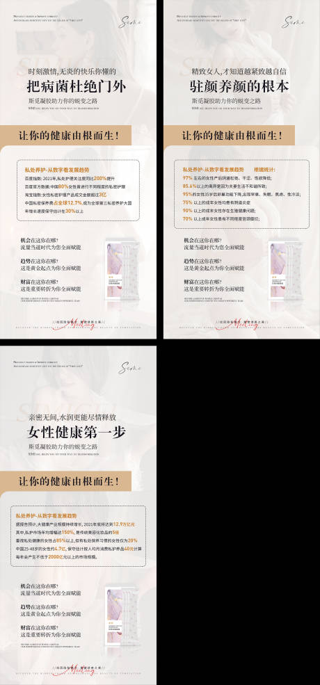 源文件下载【私密保养科普海报】编号：80240007651253257