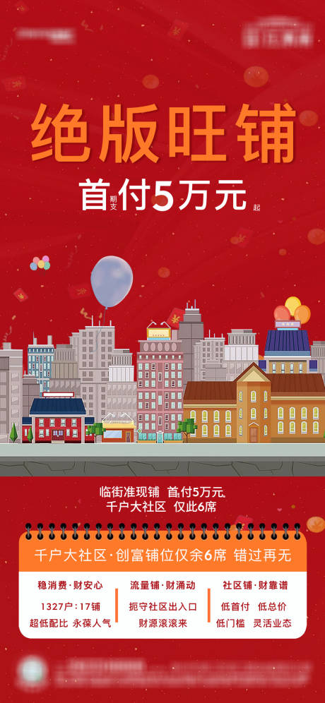 源文件下载【地产商铺价值点海报】编号：34100007586717818