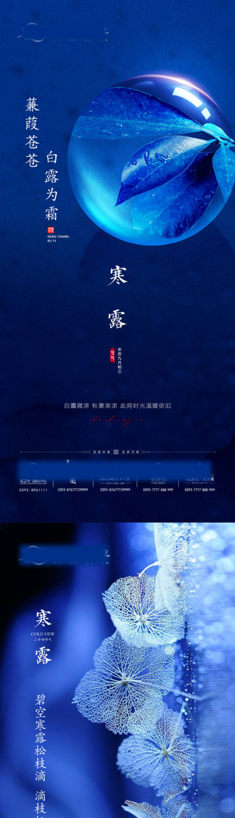 源文件下載【享設計】搜索編號：49180007888786663【寒露系列海報】
