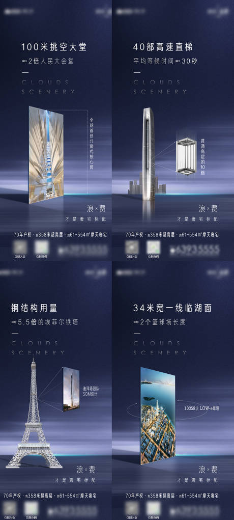 源文件下载【地产价值点系列海报】编号：40400007648908441