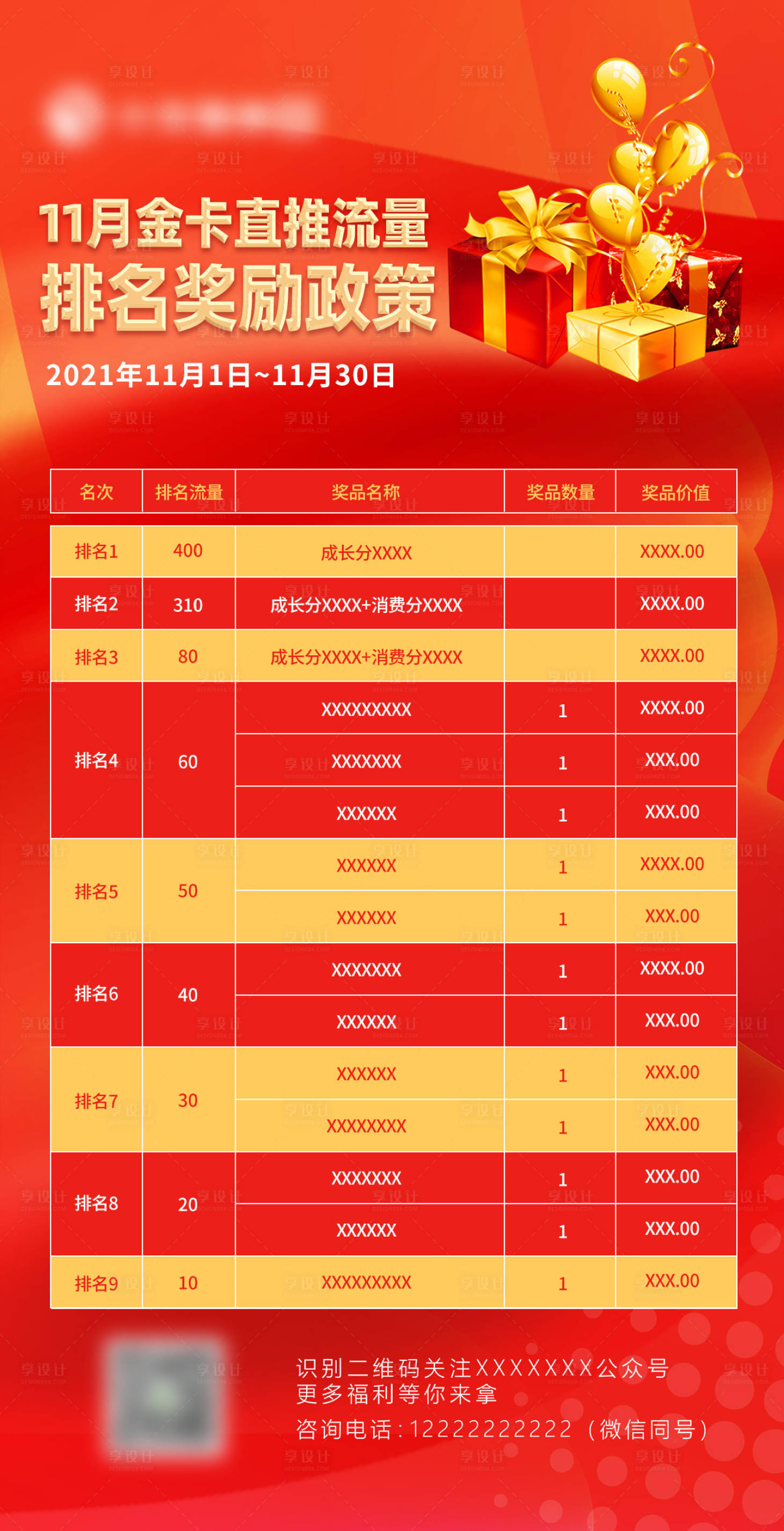 源文件下载【享设计】搜索编号：50470007679838635【奖励政策宣传海报】