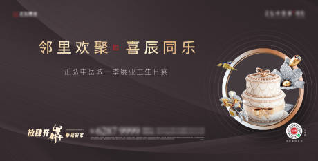 源文件下载【生日宴答谢宴展板】编号：22340007766101525