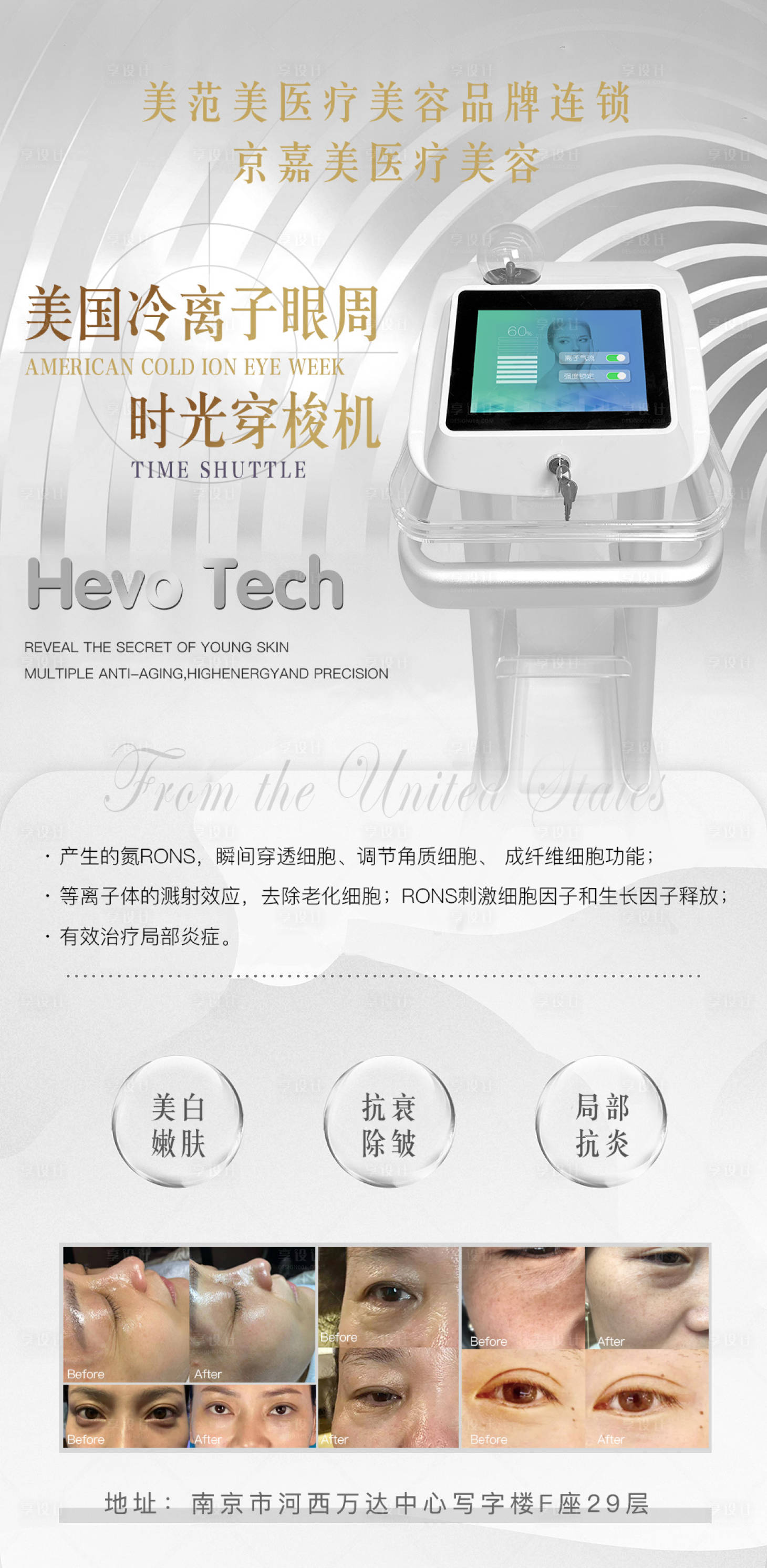 源文件下载【享设计】搜索编号：34800007656785438【医美仪器海报】