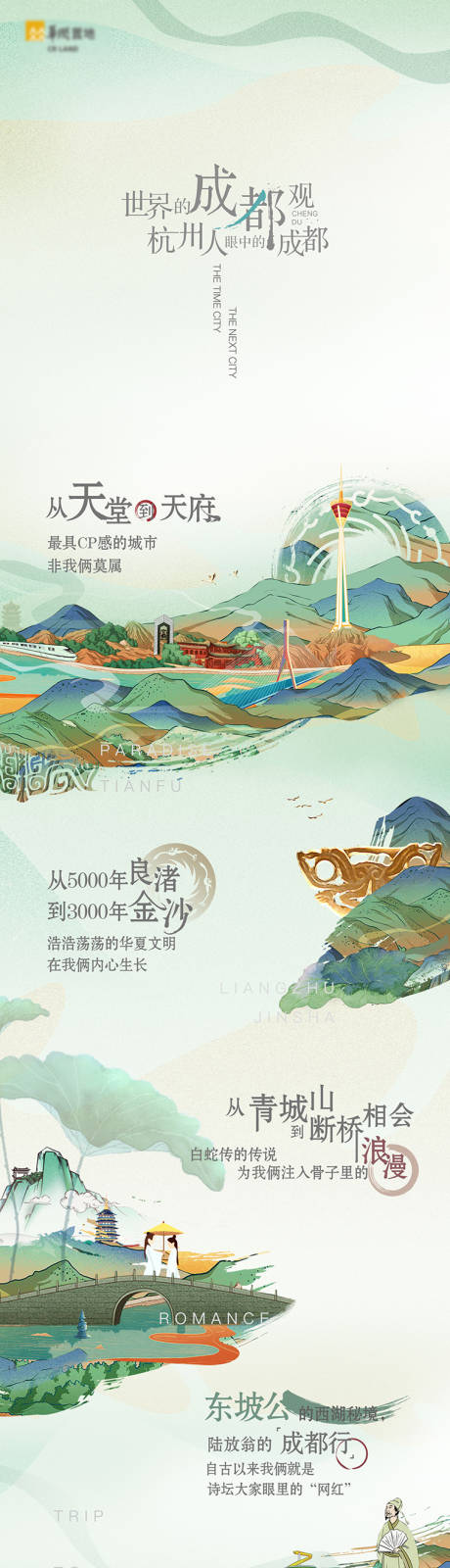 源文件下载【文创插画创意合成长图】编号：24330007889532294