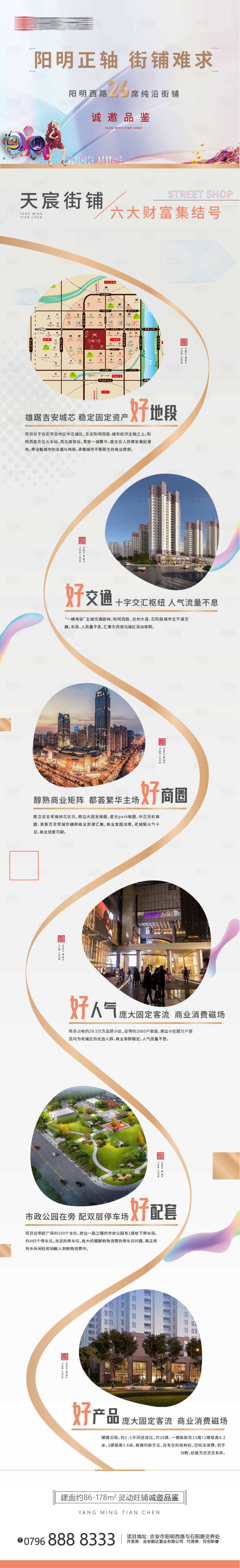 源文件下载【房地产商铺价值点长图海报】编号：33890007832914226