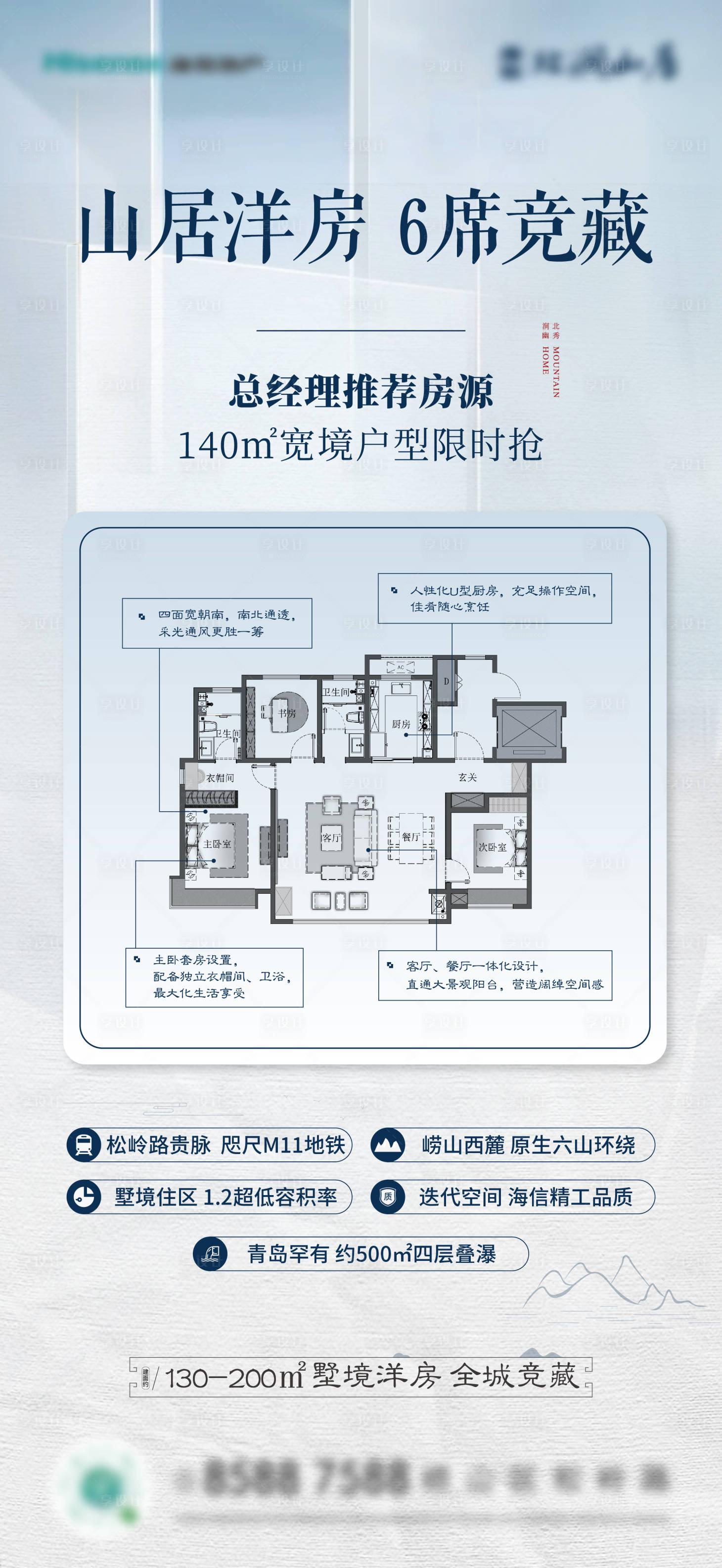 源文件下载【享设计】搜索编号：25120008159598047【地产户型价值点海报】