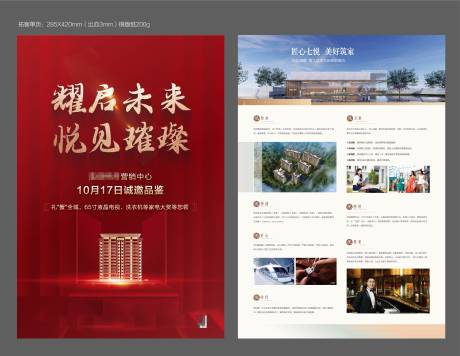 源文件下载【示范区开放拓客单页/DM单页】编号：15120007921965204