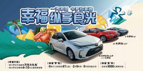 源文件下载【汽车夏季促销活动展板】编号：73710008127864132