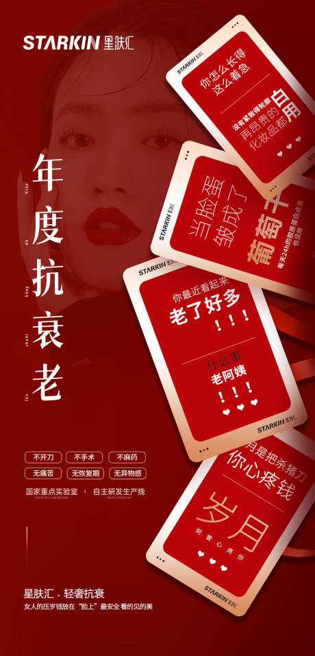 源文件下载【医美新年抗衰老海报】编号：46510008005317703