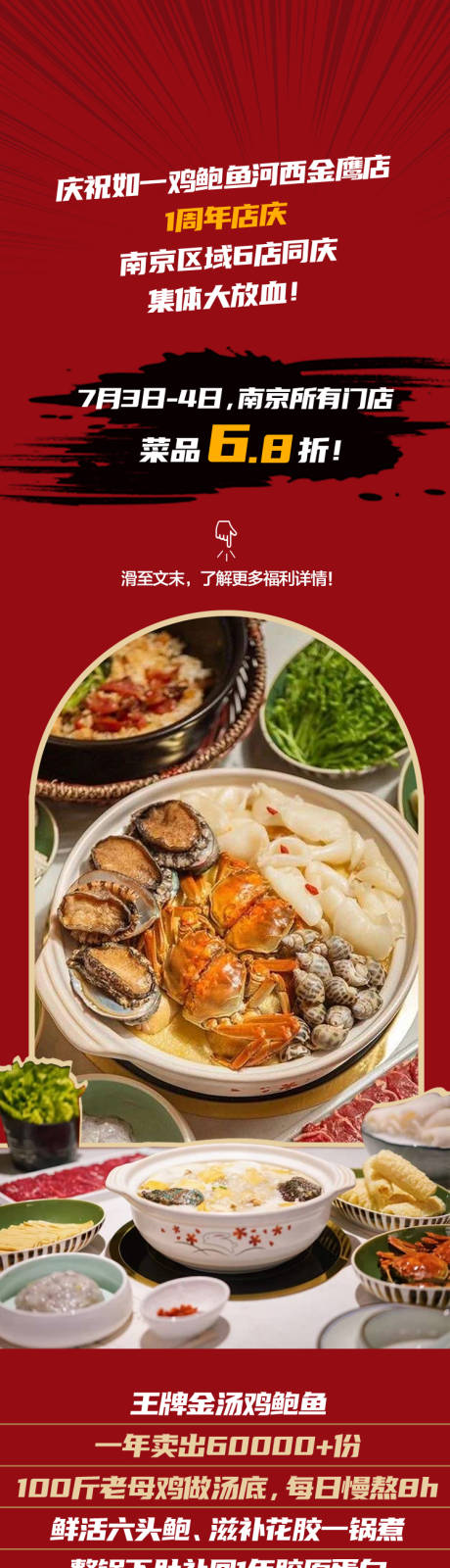 源文件下载【一周年店庆长图】编号：99080008043497399