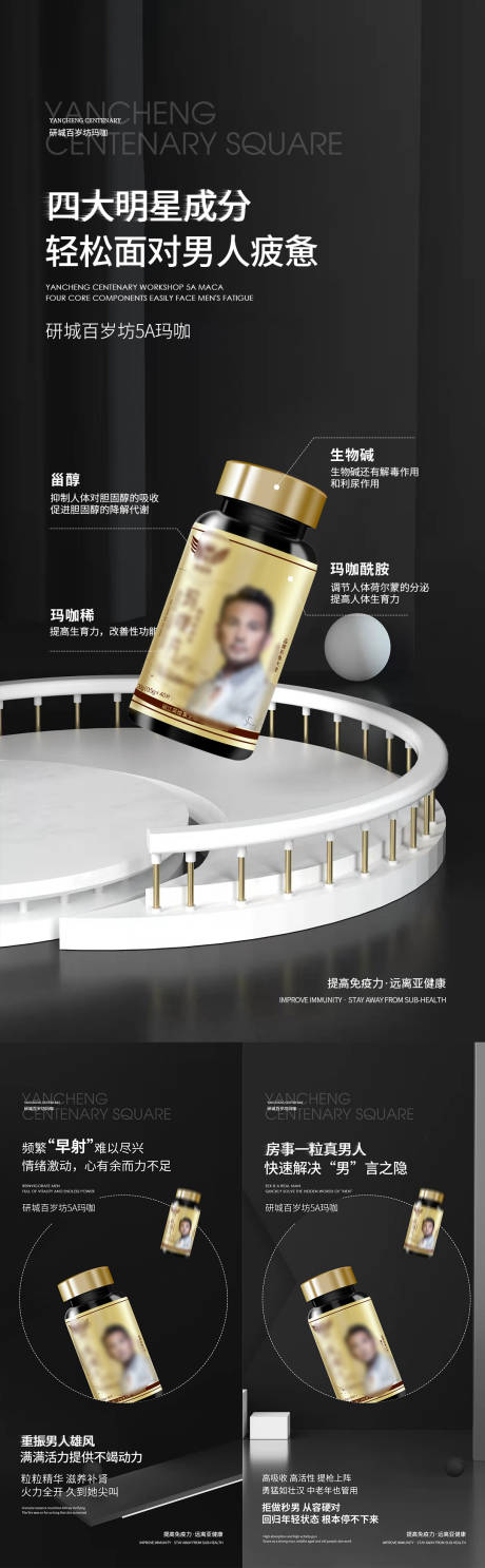 源文件下载【微商男性健康系列海报】编号：85390008004755833