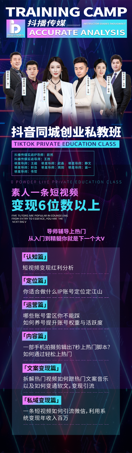 源文件下载【短视频课程内容海报】编号：41600008150673254