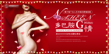 源文件下载【医美私密人物活动展板】编号：84590008070851017
