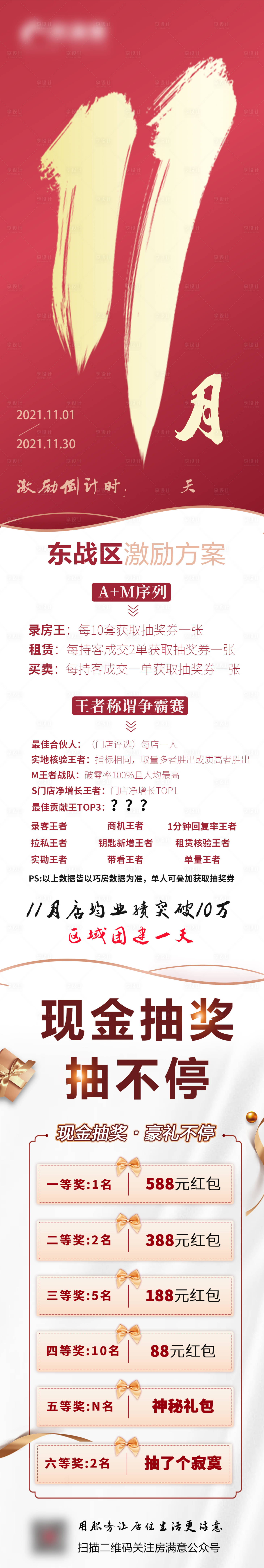 源文件下載【享設(shè)計】搜索編號：29630008035658622【大區(qū)激勵政策紅金長圖海報】